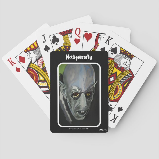 Cartes de jeu 'Nosferatu' (dos)