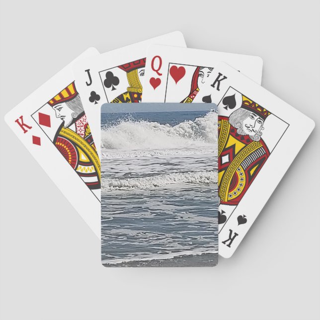 Cartes De Jeu Ocean Beach (Marque De Vélos) (dos)