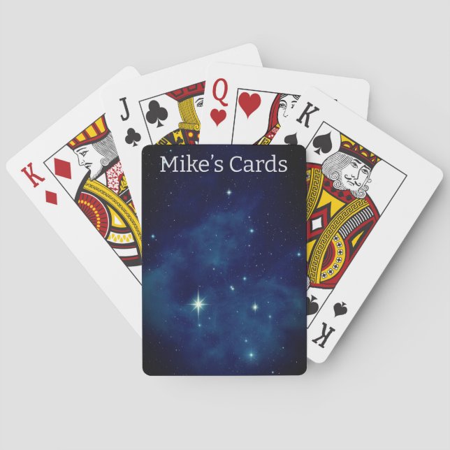 Cartes de jeu personnalisées, (dos)