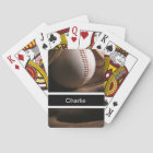 Cartes de jeu personnalisées de base-ball
