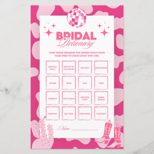 Cartes de jeu Pink Disco Cowgirl