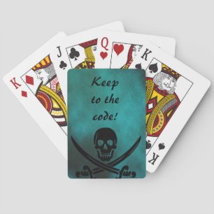 Cartes de jeu pirates