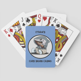 Cartes de jeu pour enfants - thème requin