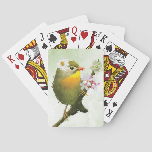 Cartes de jeu pour oiseaux (dos)