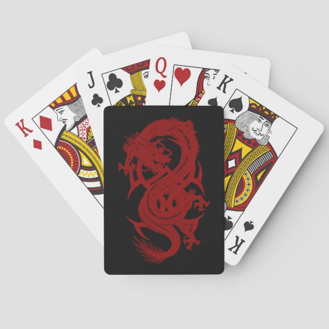 Cartes de jeu Red Dragon Xiuhcoatl (dos)