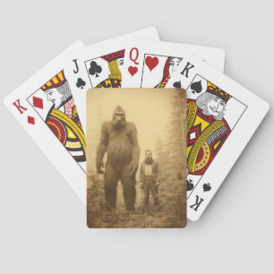 Cartes De Jeu Sasquatch/Bigfoot, Cryptides