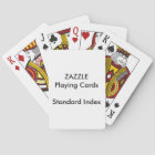 Cartes de jeu STANDARD faites sur commande d'INDEX