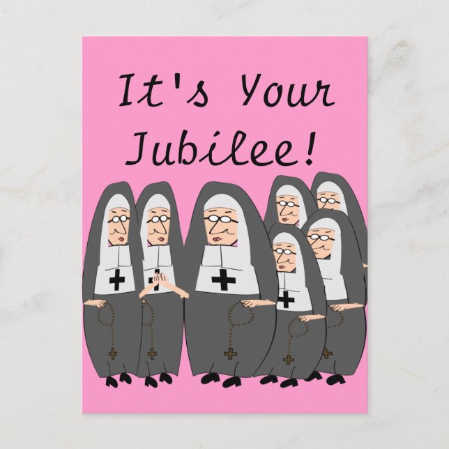 Cartes de jubilé Nun (Devant)