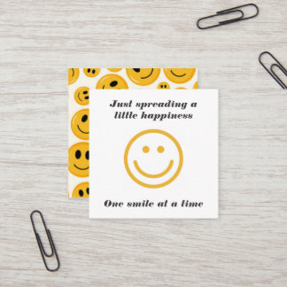 Cartes de Karma de Sourire au Crochet Répandant le