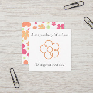 Cartes de karma de trinket de fleur au crochet rép