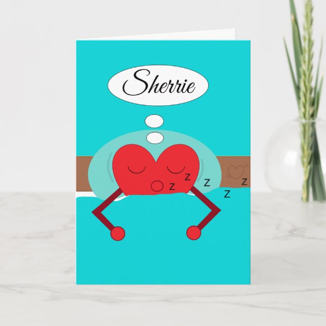 Cartes de la carte verte des rêves de coeur (Devant)