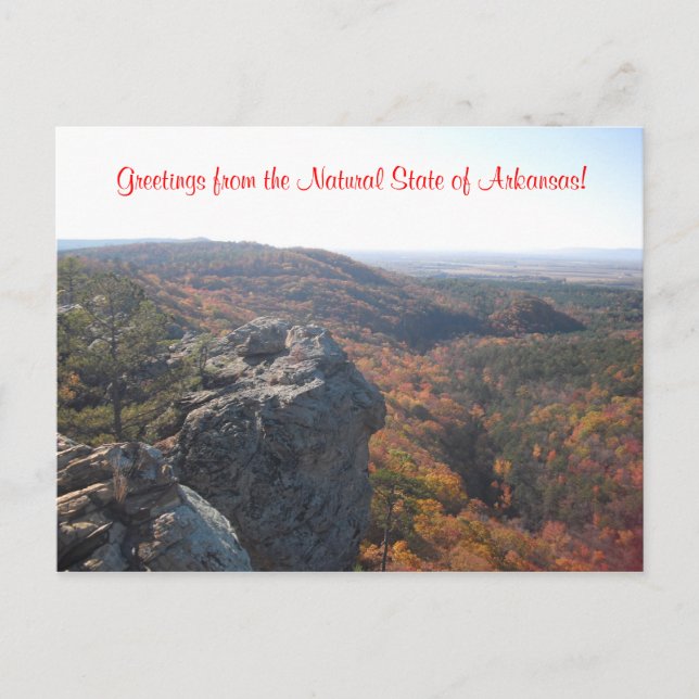 Cartes de la Nature Arkansas (Devant)