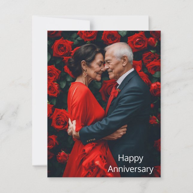 Cartes de l'anniversaire de la photo (Devant)