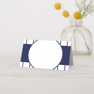 Cartes de lieu de baseball Pinstripes