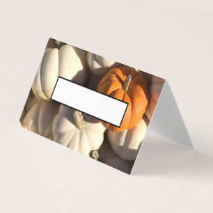 Cartes de lieu de remplissage bon thanksgiving