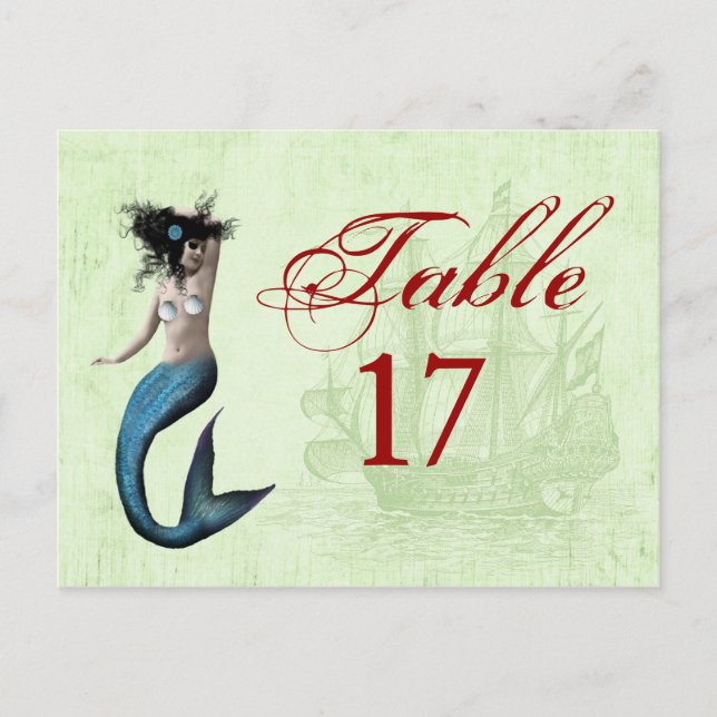 Cartes de lieu prêtées par la sirène (Devant)