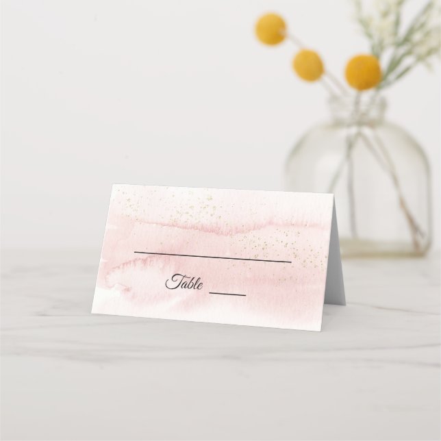 Cartes de lieu rose Sunrise Mountain Coordonnées (Devant)