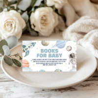Cartes de livres pour bébé astronaute dans l'espac
