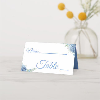 Cartes de mariage bleu clair et blanc