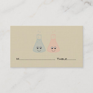 Cartes de Mariage de chimie