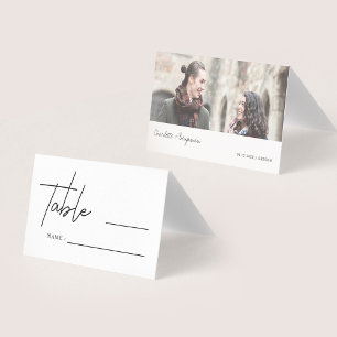 Cartes de Mariage minimaliste Script - Élégance