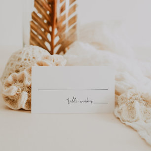 Cartes de Mariage minimalistes modernes