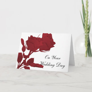 Cartes de mariage pour l'épouse et la chambre
