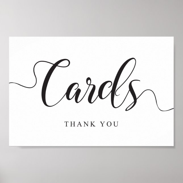 Cartes de Mariage Signe. Poster de la boîte postal (Devant)