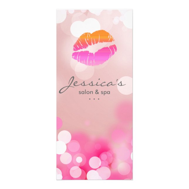 Cartes de Marketing Salon Maquillage Lèvres et lum (Devant)