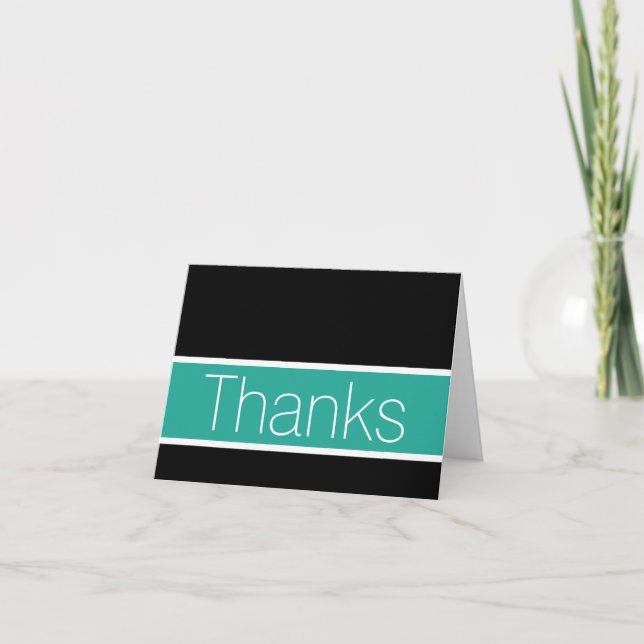 Cartes de Merci d'affaires (Devant)