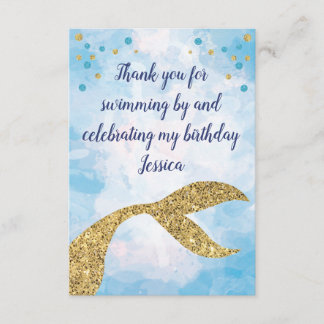 Cartes de Merci de sirène