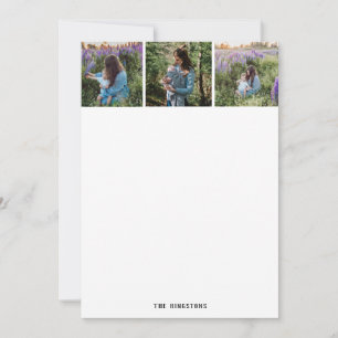 Cartes de Merci de souvenirs de photo