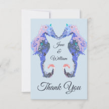 Cartes de Merci d'hippocampe