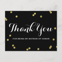 Cartes de Merci d'honneur d'infirmière du noir |