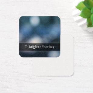 Cartes de message d'art Abstraites photo de Bokeh 
