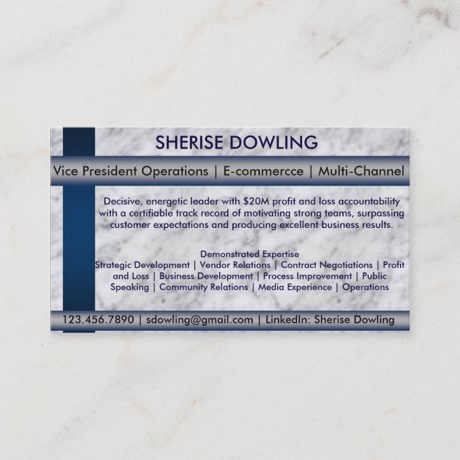 Cartes de mise en réseau de résumé (Devant)