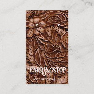 Cartes de Motif Occidental Design en cuir
