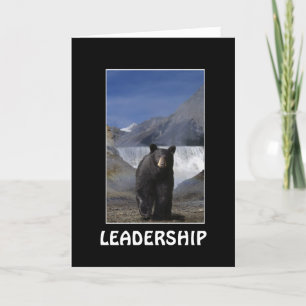 Cartes de motivation de DIRECTION d'OURS NOIR