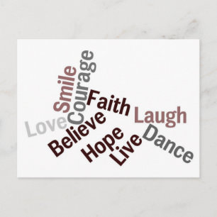 Cartes de mots d'inspiration