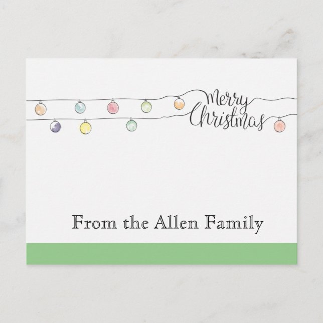 Cartes de Noël (Devant)