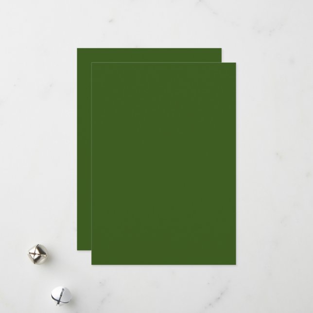 Cartes de Noël (Devant/Arrière en situation)