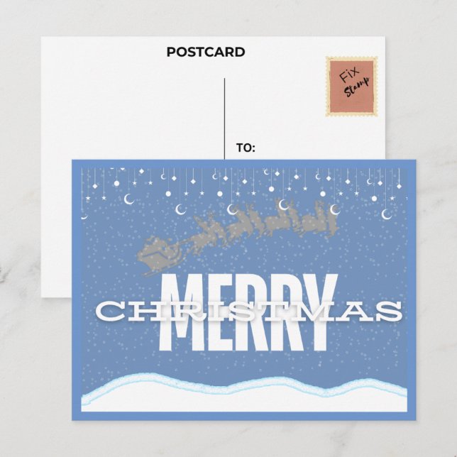 Cartes de Noël 2024 de la collection Kriyas (Devant / Derrière)