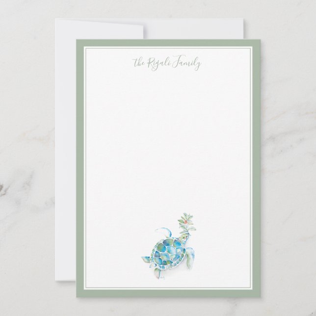 Cartes de Noël à l'aquarelle sur le thème de la me (Devant)