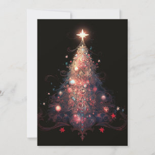 Cartes de Noël Abstraites - Joli sapin de Noël