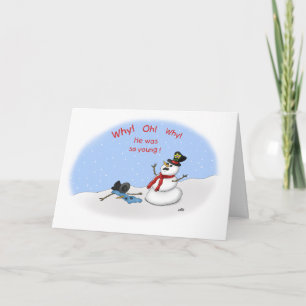 Cartes de Noël amusantes : Fonte