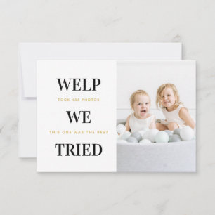 Cartes de Noël amusantes pour enfants de famille