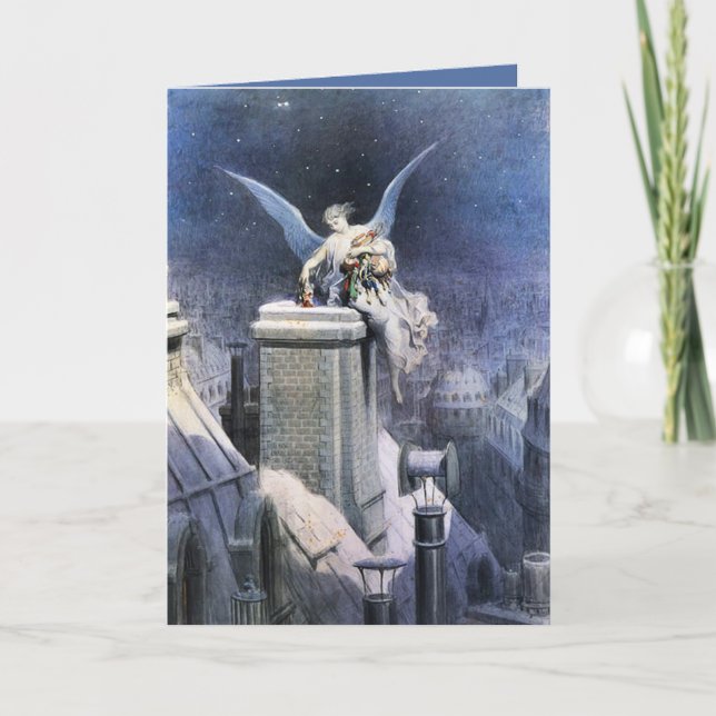 Cartes de Noël "Ange de Noël" (Devant)