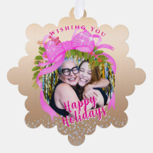 Cartes de Noël Appartement Rose