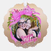 Cartes de Noël Appartement Rose