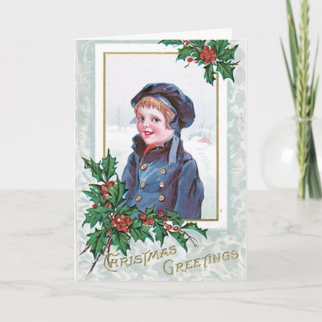 Cartes de Noël Authentic Vintage Images (Devant)